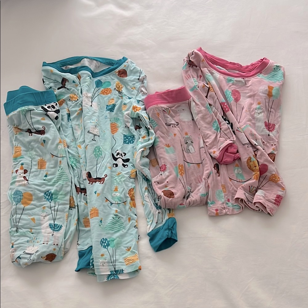 Little Sleepies Party 12-18m and 5/6 siblings set!